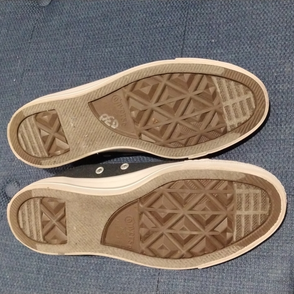 Converse woman's us7 Black / black dots - Picture 3 of 7